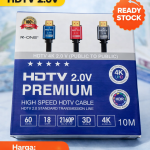 HDMI Cable HDTV 2.0 Premium 4K 60Hz – Panjang 10 Meter
