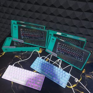2 Keyboard Mechanical RGB Leaven K28 Rp. 195.000