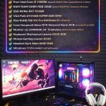 PC GAMING FULLSET – i5 13600K | RAM 32GB | READY TEMPUR