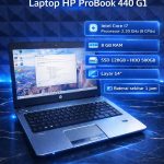 Laptop HP ProBook 440 G1 Core i7 Gen 4– Siap Pakai