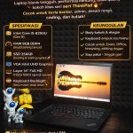 Laptop Lenovo ThinkPad E480 – Core i5 Gen 8 | Siap Kerja & Kuliah!