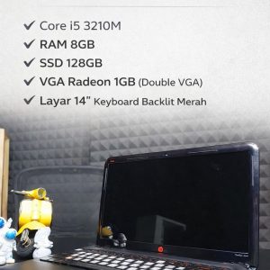 LAPTOP HP Pavilion MURAH ADA BACKLIT MERAH NYALA!