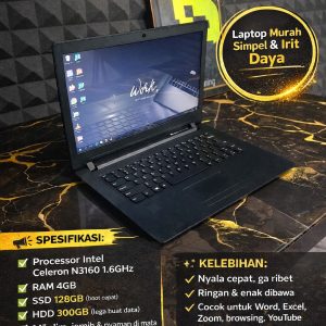 Laptop Lenovo 80T6 – Siap Pakai Harian