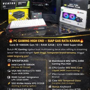 PC GAMING HIGH END – SIAP GAS RATA KANAN 🔥