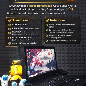 Laptop Lenovo V310-14IKB – Siap Kerja & Multimedia! 🔥