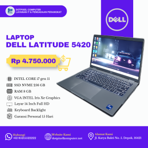 Laptop Dell Latitude 5420 – RARE PREMIUM BUSINESS CLASS
