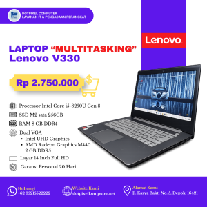 Lenovo V330 Dual VGA 2 GB Game & Editing lancar jaya