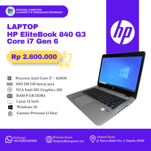 Laptop HP EliteBook 840 G3 Core i7 Gen 6