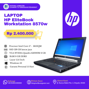 Laptop HP EliteBook Workstation 8570w