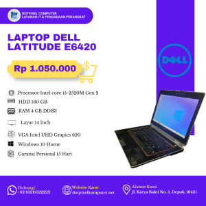 Laptop Dell Latitude E6420