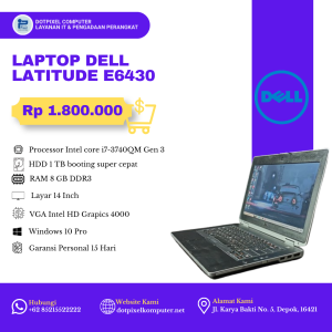 Laptop Dell Latitude E6430