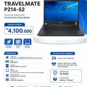 Laptop Premium Acer TravelMate P214-52